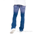 شلوار جین رنگ کراوات شعله ور